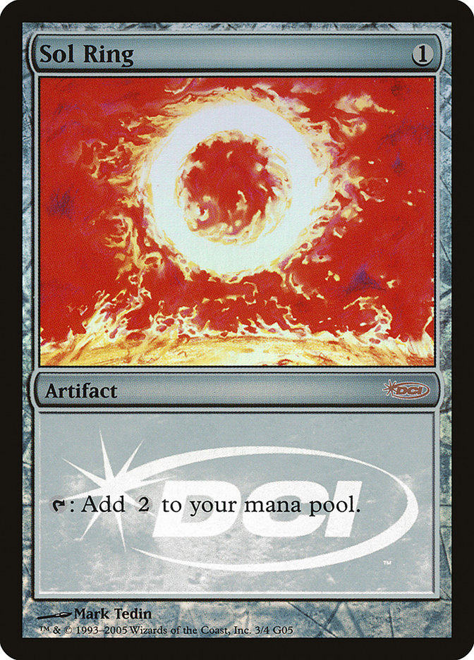 Sol Ring [Judge Gift Cards 2005] | Gate City Games LLC