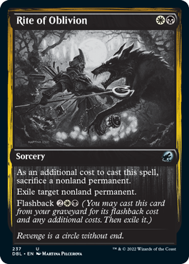 Rite of Oblivion [Innistrad: Double Feature] | Gate City Games LLC