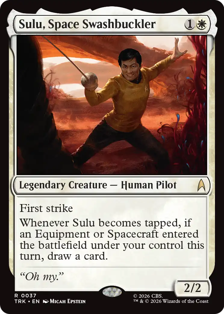 Sulu, Space Swashbuckler [Star Trek] | Gate City Games LLC