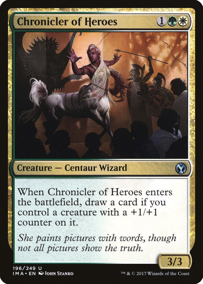 Chronicler of Heroes [Iconic Masters] | Gate City Games LLC