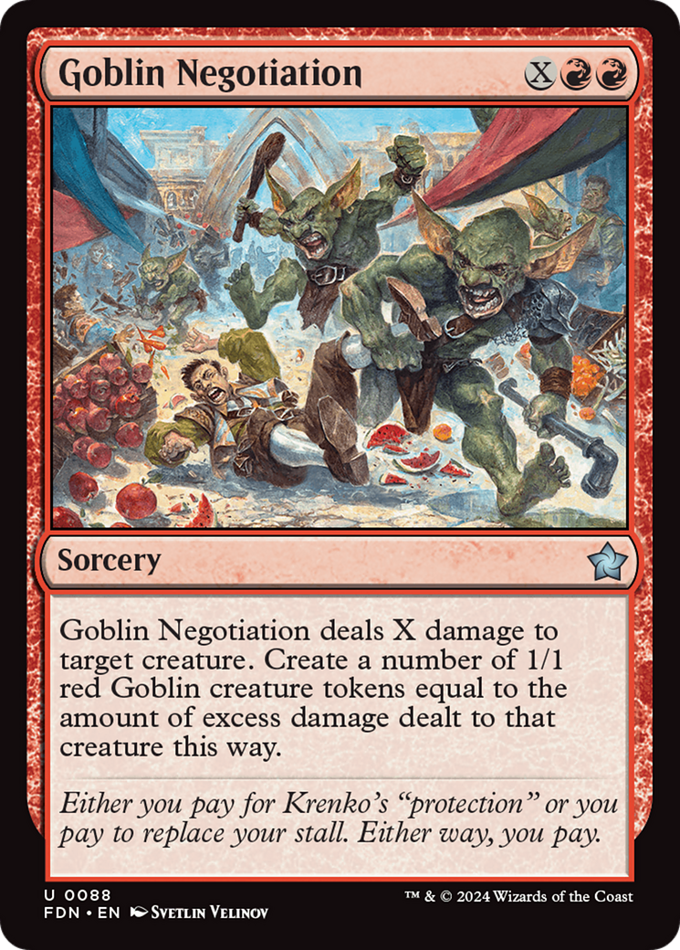 Goblin Negotiation [Foundations] | Gate City Games LLC