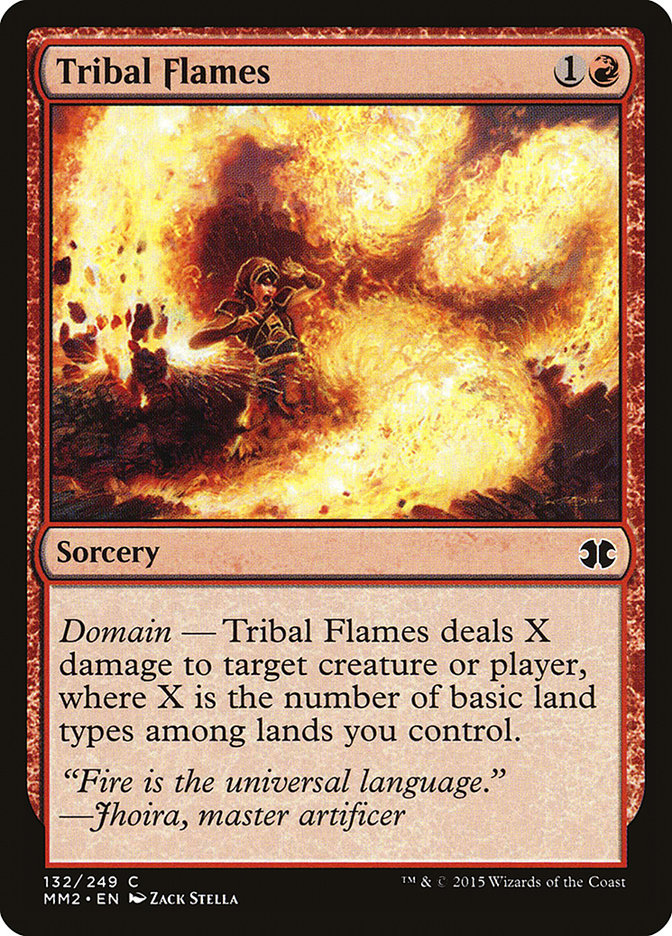 Tribal Flames [Modern Masters 2015] | Gate City Games LLC