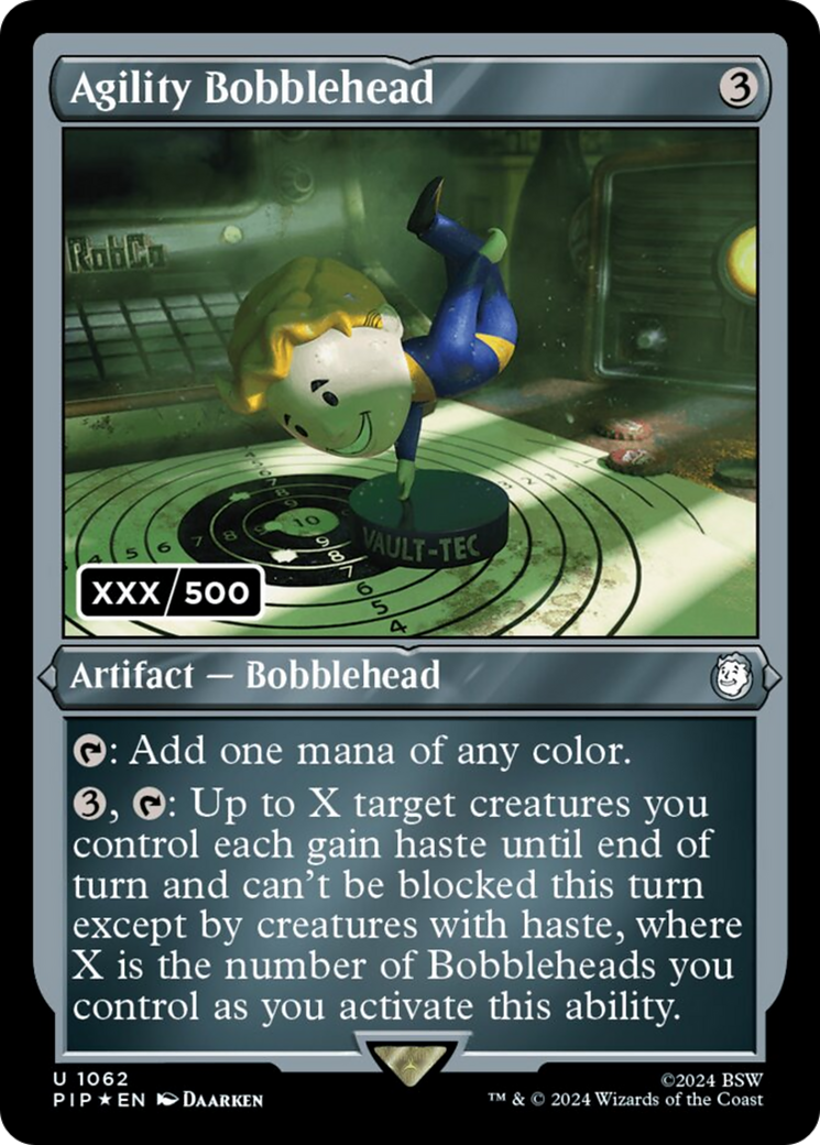 Agility Bobblehead (Serial Numbered) [Fallout] | Gate City Games LLC