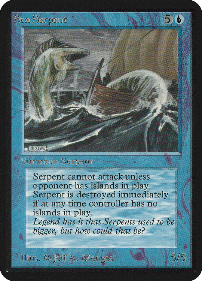 Sea Serpent [Alpha Edition] | Gate City Games LLC