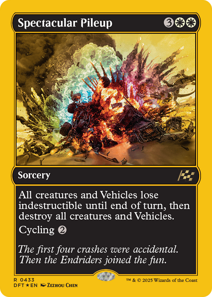 Spectacular Pileup (First-Place Foil) [Aetherdrift] | Gate City Games LLC