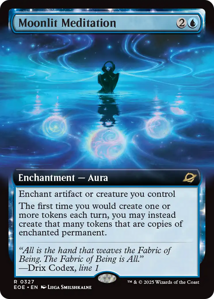 Moonlit Meditation (Extended Art) [Edge of Eternities] | Gate City Games LLC