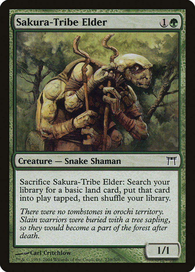 Sakura-Tribe Elder [Champions of Kamigawa] | Gate City Games LLC