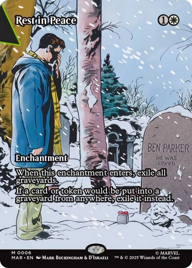 Rest in Peace (Borderless) [Marvel's Spider-Man: Eternal-Legal] | Gate City Games LLC