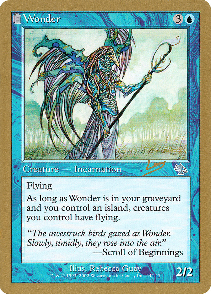 Wonder (Raphael Levy) [World Championship Decks 2002] | Gate City Games LLC