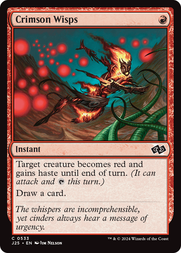 Crimson Wisps [Foundations Jumpstart] | Gate City Games LLC