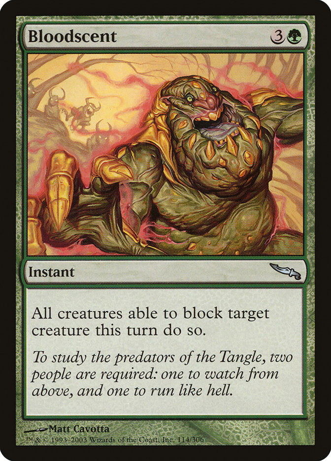 Bloodscent [Mirrodin] | Gate City Games LLC