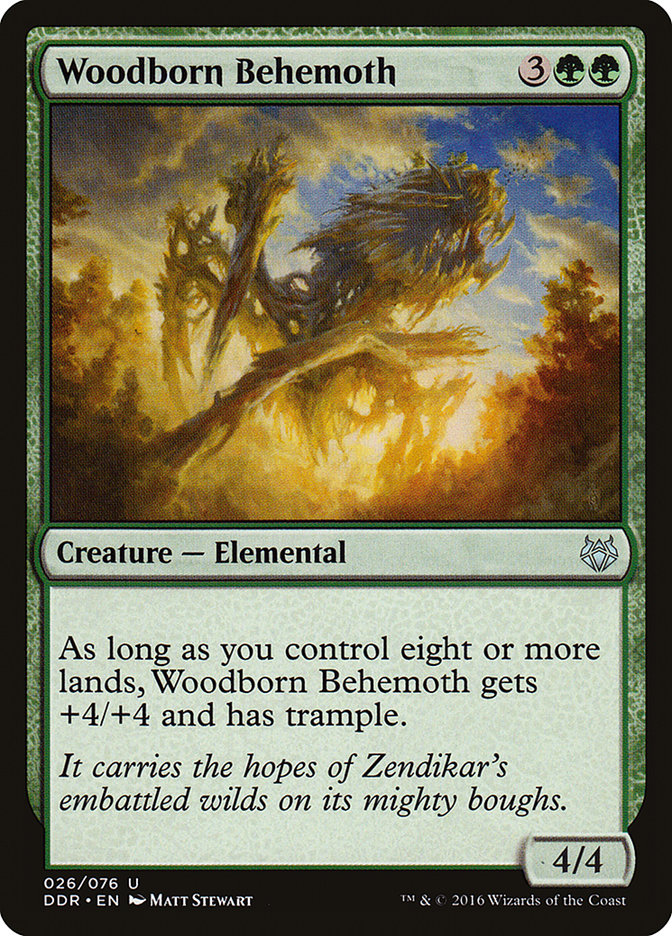 Woodborn Behemoth [Duel Decks: Nissa vs. Ob Nixilis] | Gate City Games LLC