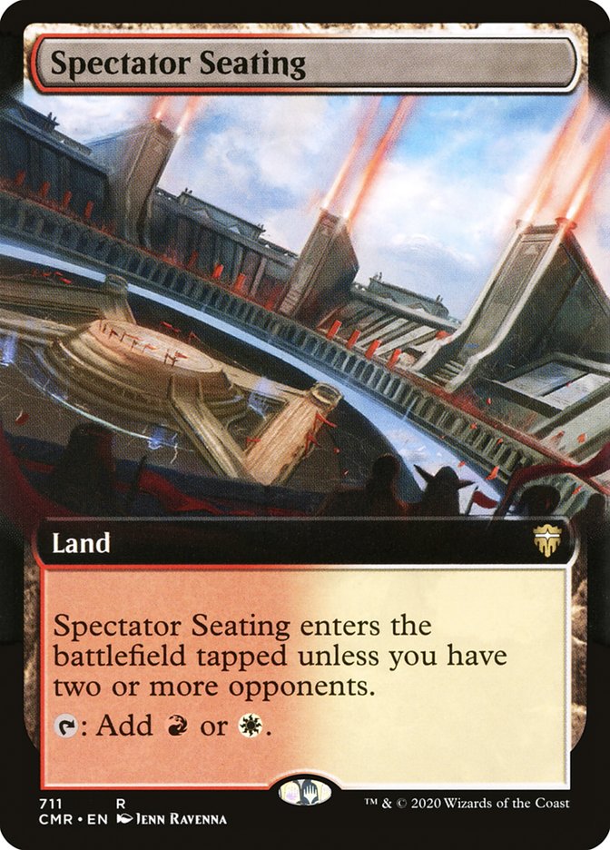 Spectator Seating (Extended Art) [Commander Legends] | Gate City Games LLC
