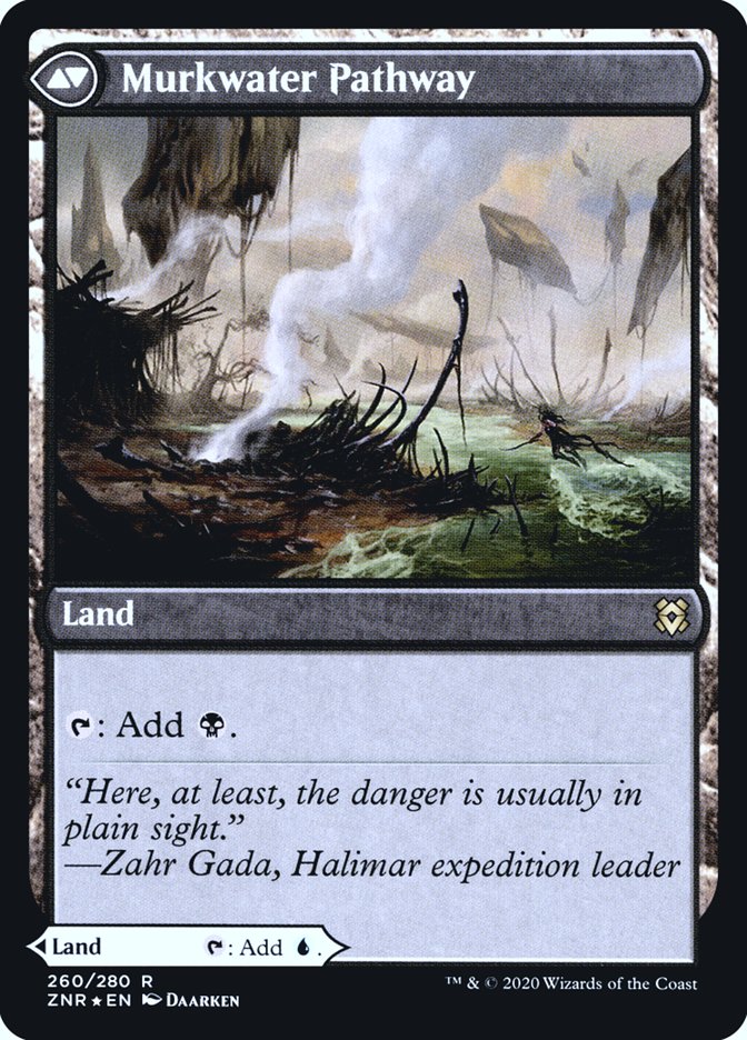 Clearwater Pathway // Murkwater Pathway [Zendikar Rising Prerelease Promos] | Gate City Games LLC
