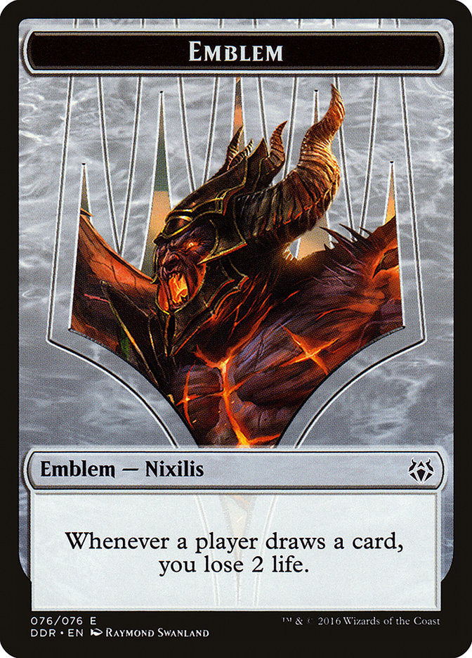 Ob Nixilis Reignited Emblem [Duel Decks: Nissa vs. Ob Nixilis] | Gate City Games LLC