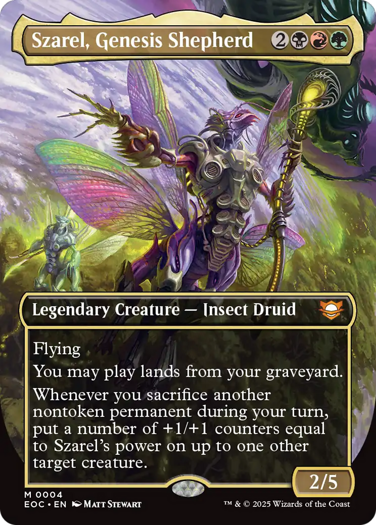 Szarel, Genesis Shepherd (Borderless) [Edge of Eternities Commander] | Gate City Games LLC