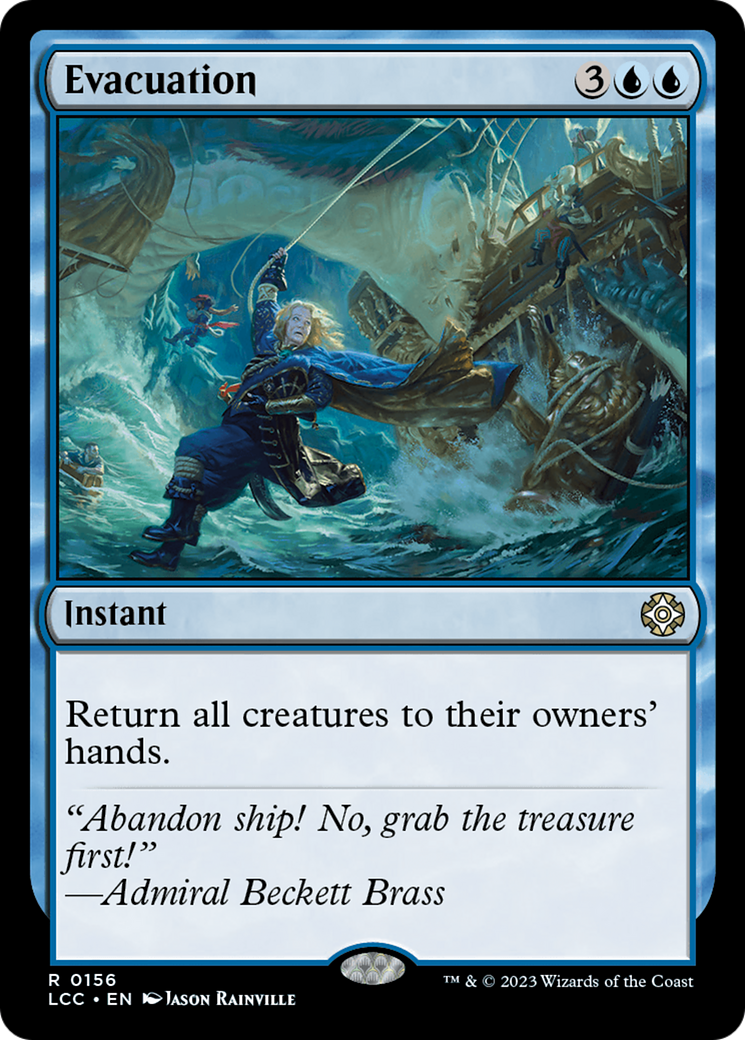Evacuation [The Lost Caverns of Ixalan Commander] | Gate City Games LLC