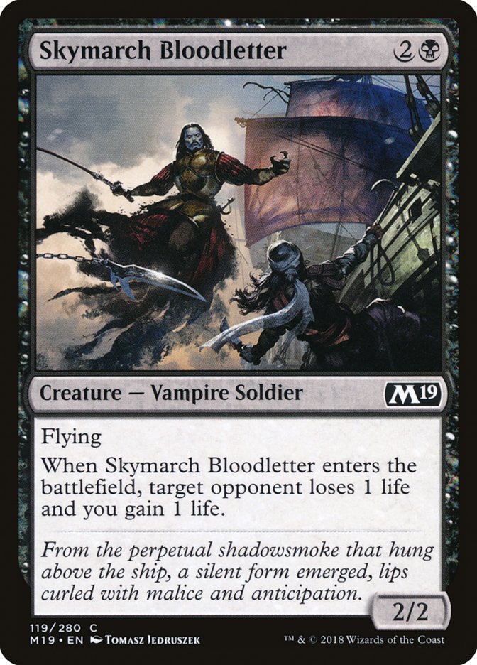 Skymarch Bloodletter [Core Set 2019] | Gate City Games LLC