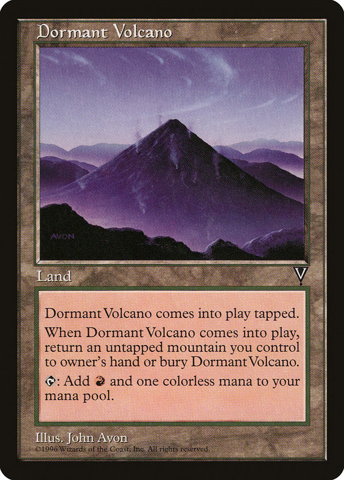 Dormant Volcano [Visions] | Gate City Games LLC