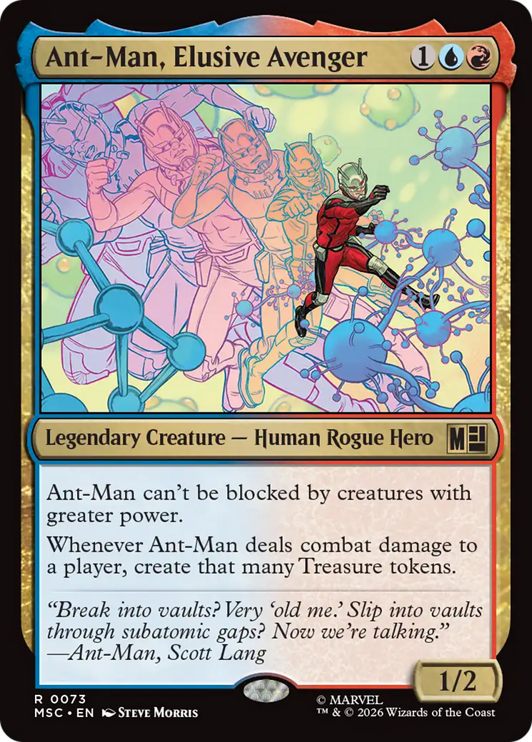 Ant-Man, Elusive Avenger (Surge Foil) [Marvel Super Heroes Commander] | Gate City Games LLC