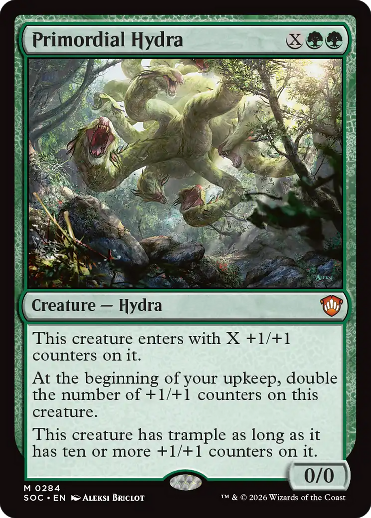 Primordial Hydra [Secrets of Strixhaven Commander] | Gate City Games LLC