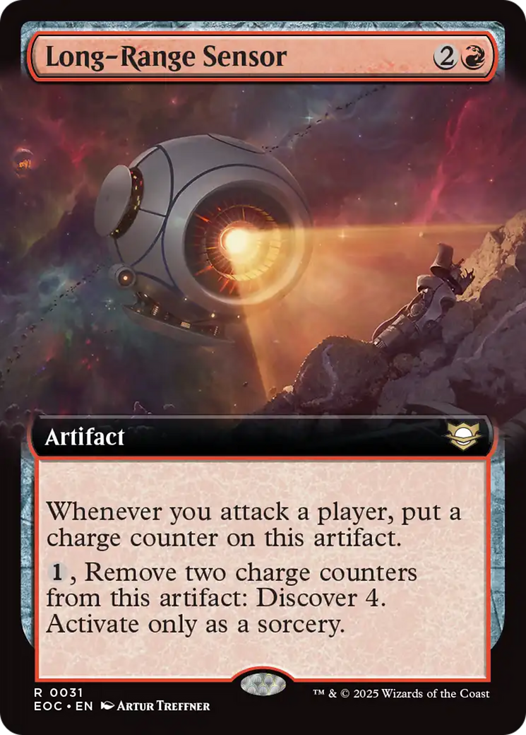 Long-Range Sensor (Extended Art) [Edge of Eternities Commander] | Gate City Games LLC