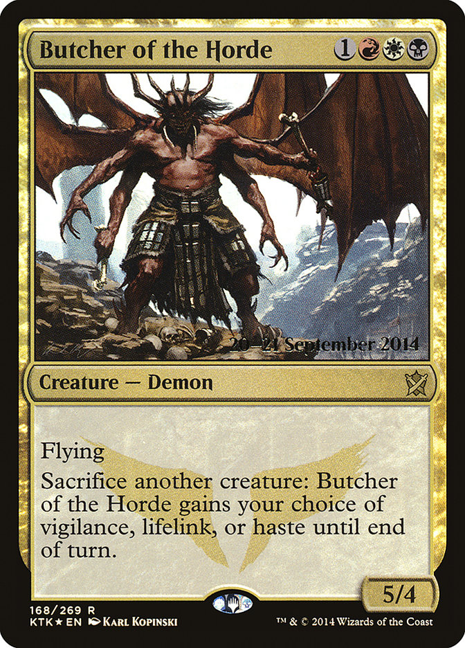Butcher of the Horde [Khans of Tarkir Prerelease Promos] | Gate City Games LLC