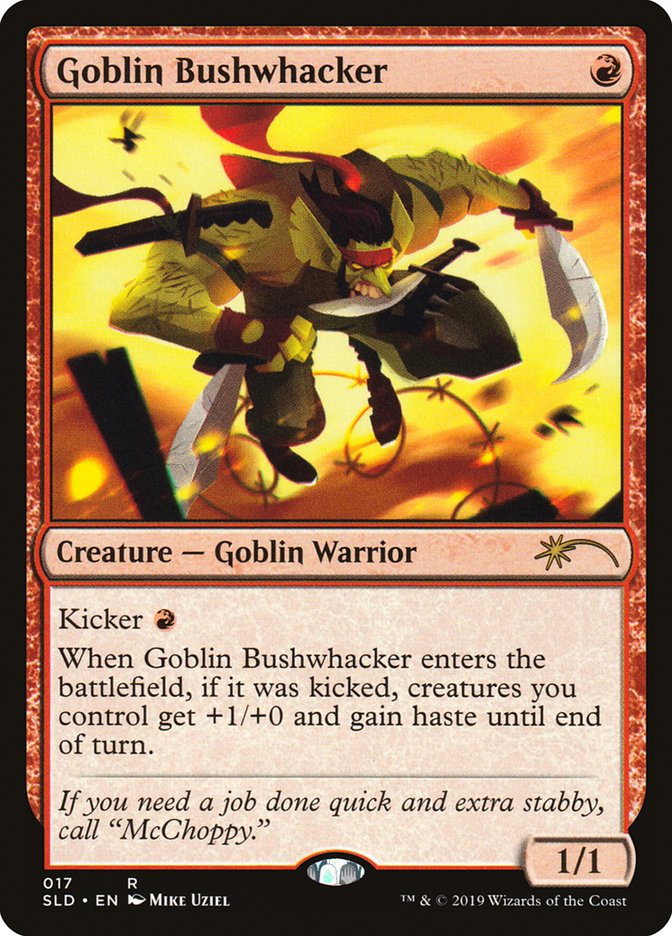 Goblin Bushwhacker [Secret Lair Drop Series] | Gate City Games LLC