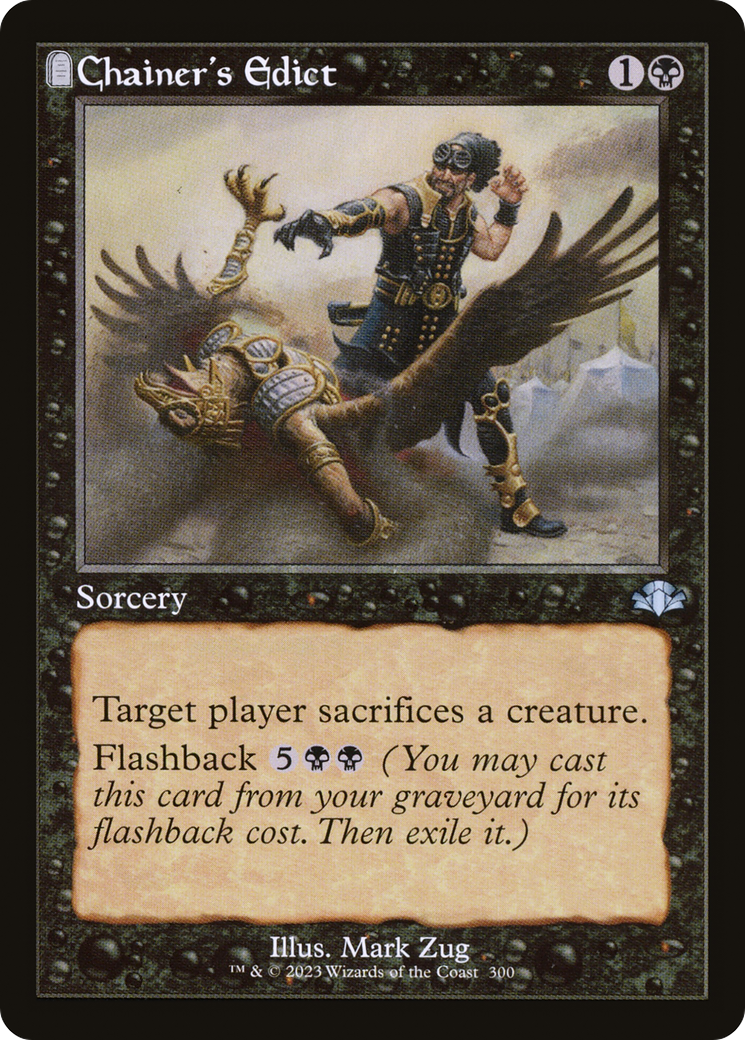 Chainer's Edict (Retro) [Dominaria Remastered] | Gate City Games LLC