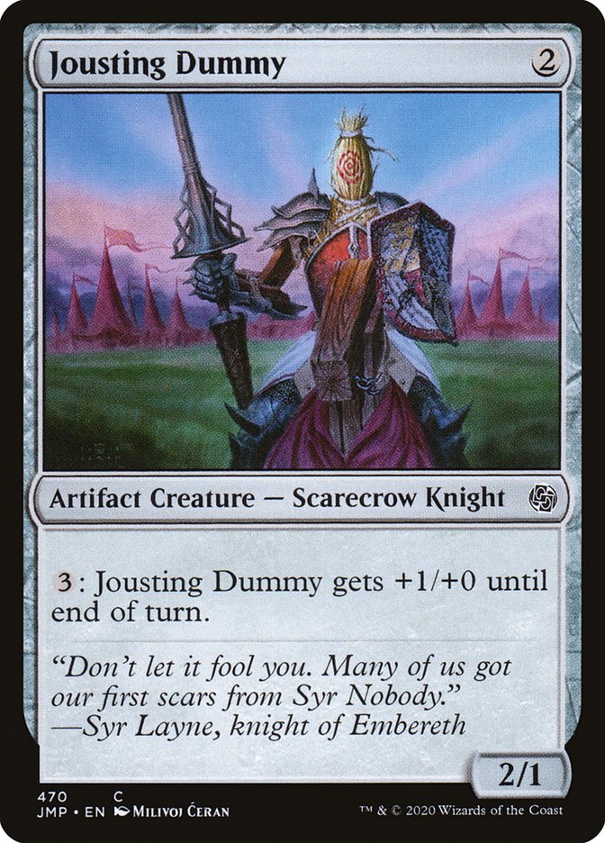 Jousting Dummy [Jumpstart] | Gate City Games LLC