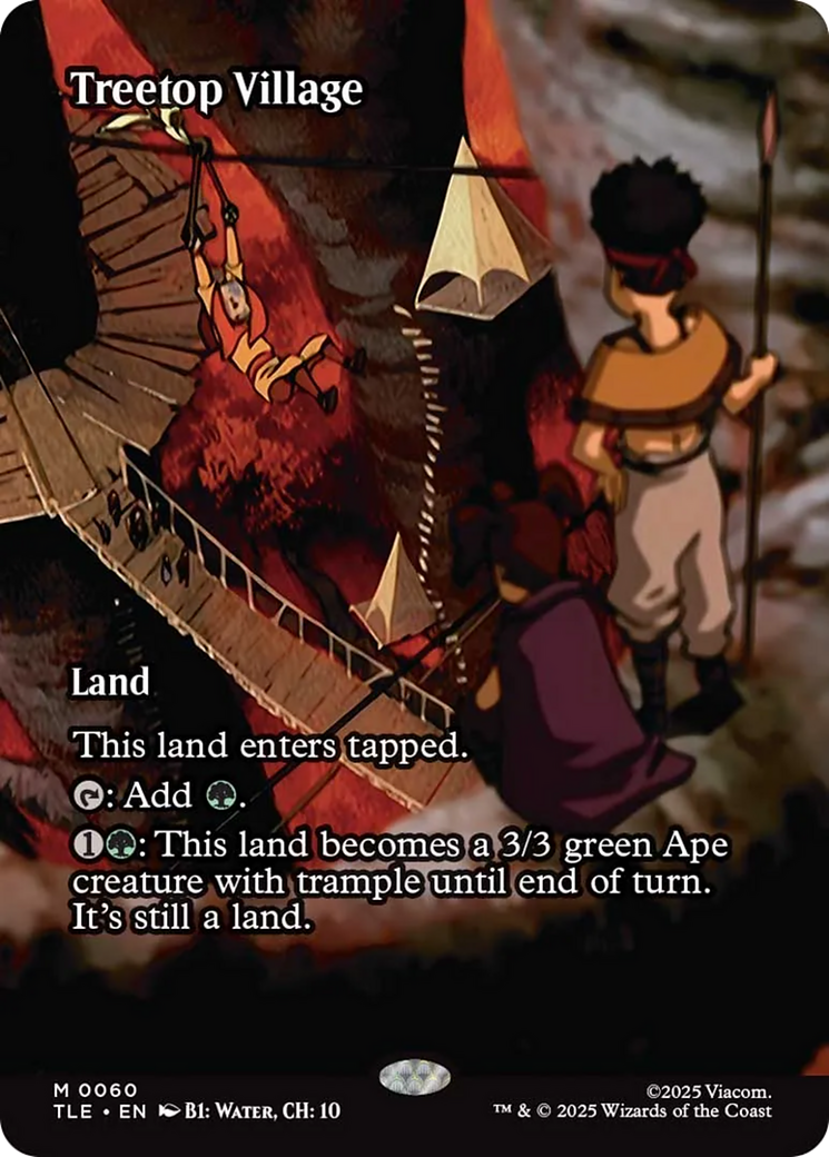 Treetop Village (Borderless) [Avatar: The Last Airbender: Eternal-Legal] | Gate City Games LLC