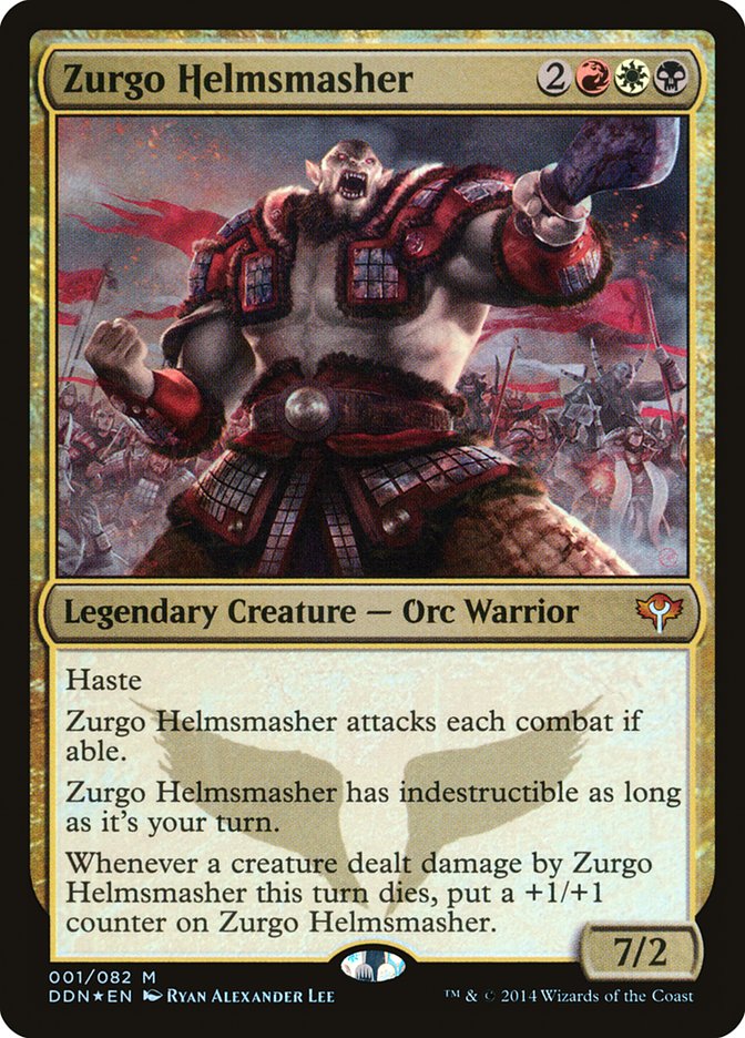 Zurgo Helmsmasher [Duel Decks: Speed vs. Cunning] | Gate City Games LLC