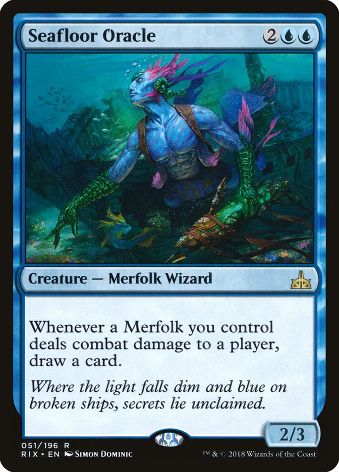 Seafloor Oracle [Rivals of Ixalan] | Gate City Games LLC