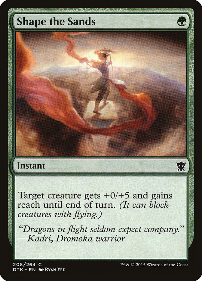 Shape the Sands [Dragons of Tarkir] | Gate City Games LLC
