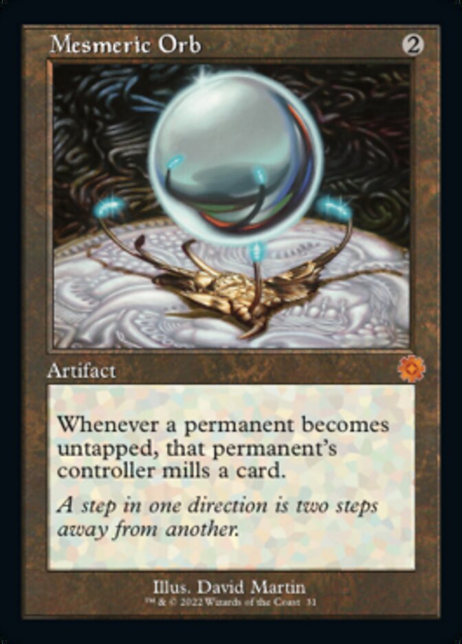 Mesmeric Orb (Retro) [The Brothers' War Retro Artifacts] | Gate City Games LLC