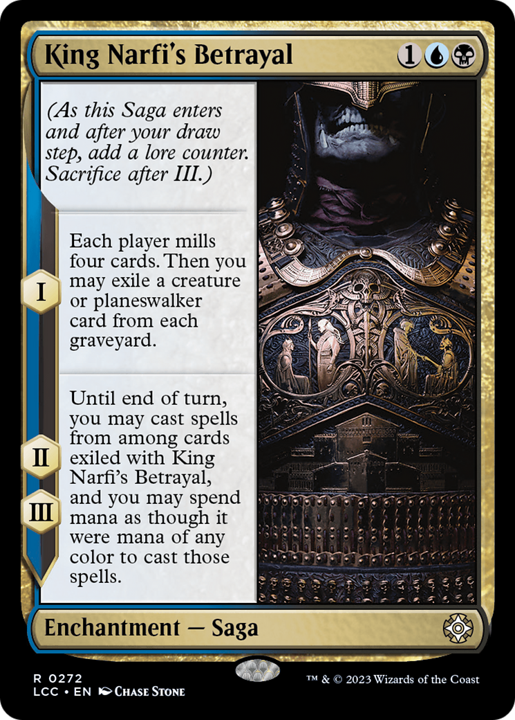 King Narfi's Betrayal [The Lost Caverns of Ixalan Commander] | Gate City Games LLC