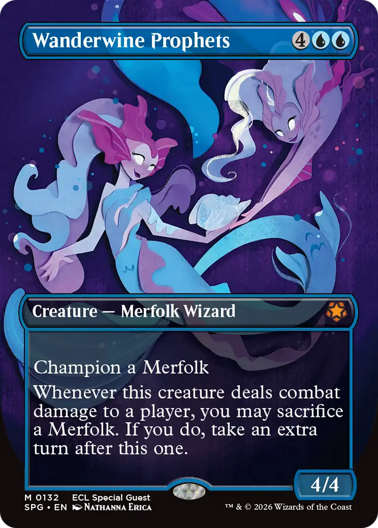 Wanderwine Prophets (Borderless) [Lorwyn Eclipsed Special Guests] | Gate City Games LLC