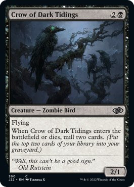 Crow of Dark Tidings [Jumpstart 2022] | Gate City Games LLC