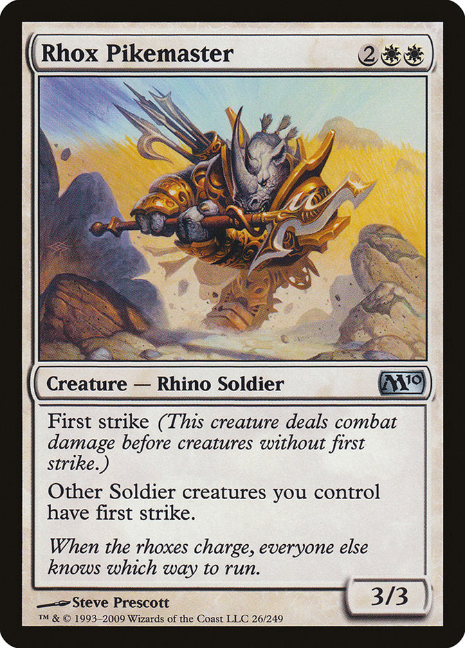 Rhox Pikemaster [Magic 2010] | Gate City Games LLC