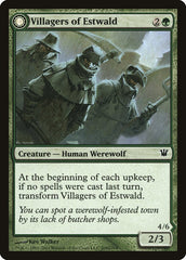 Villagers of Estwald // Howlpack of Estwald [Innistrad] | Gate City Games LLC