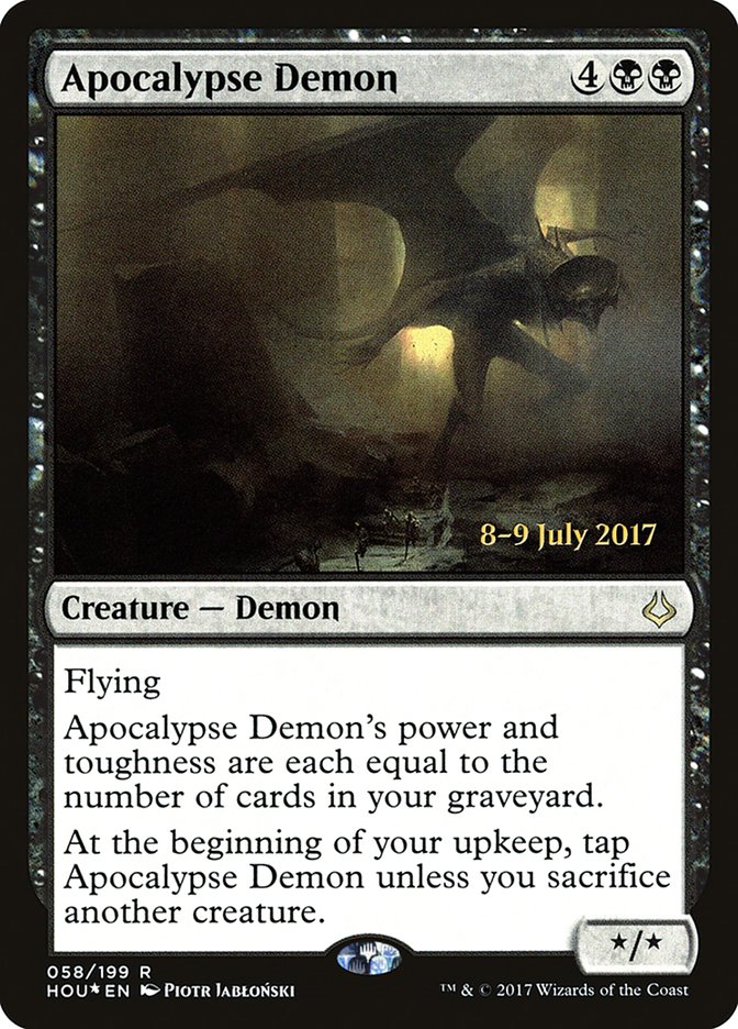 Apocalypse Demon [Hour of Devastation Prerelease Promos] | Gate City Games LLC