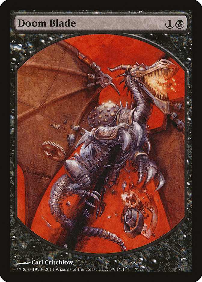 Doom Blade [Magic Player Rewards 2011] | Gate City Games LLC