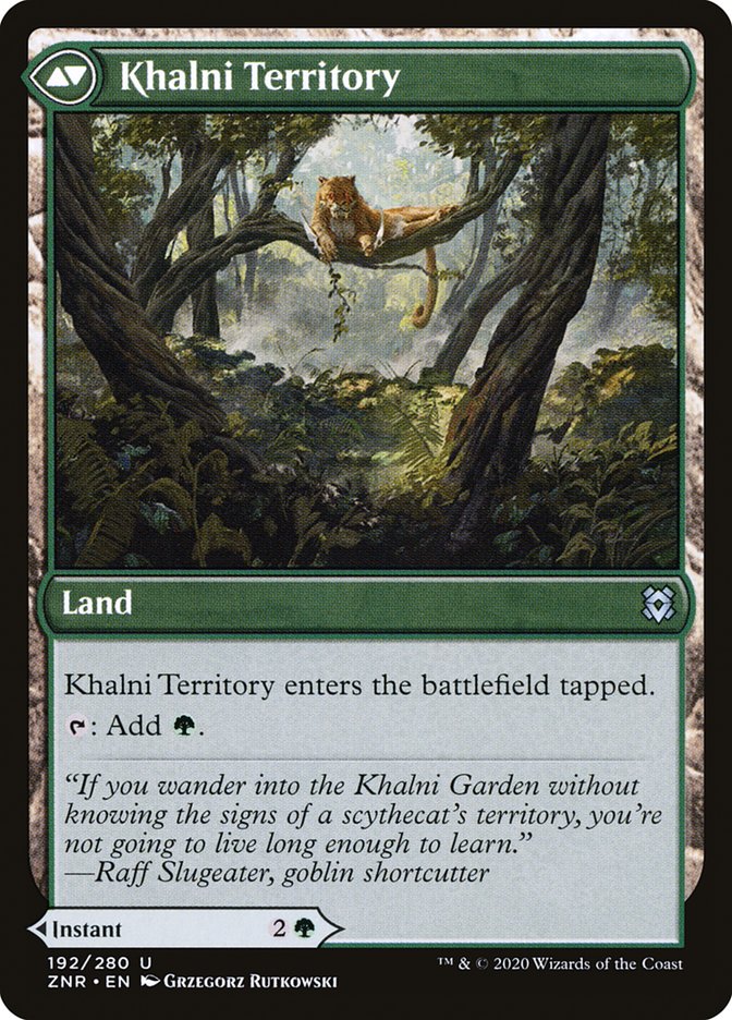 Khalni Ambush // Khalni Territory [Zendikar Rising] | Gate City Games LLC