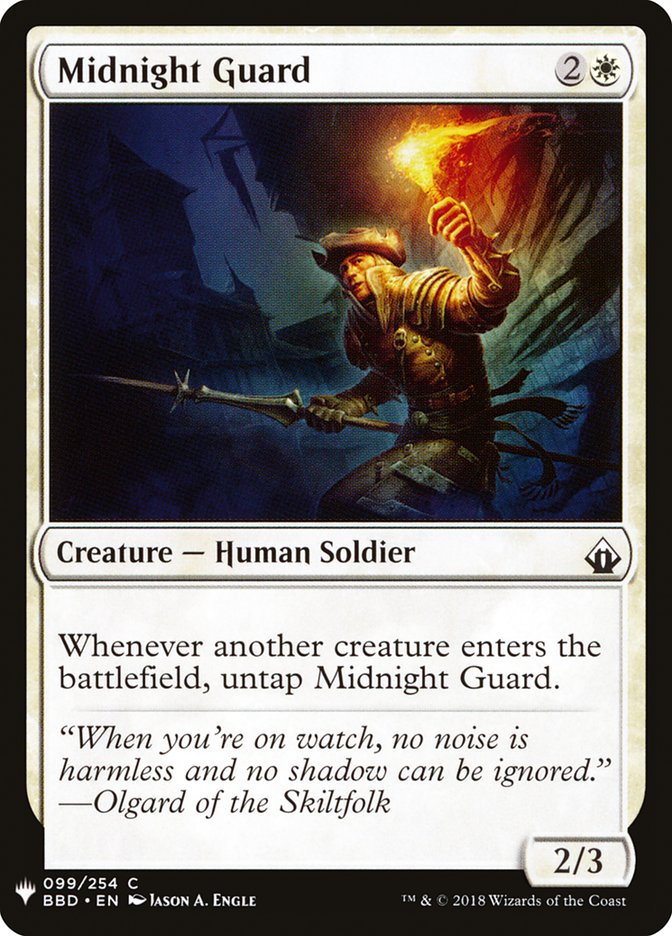 Midnight Guard [Mystery Booster] | Gate City Games LLC