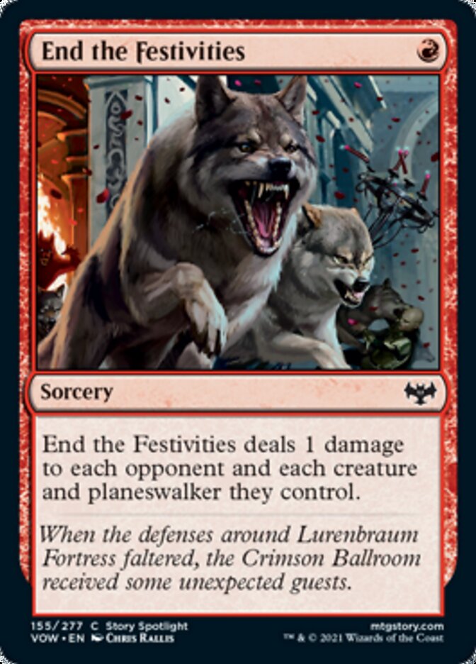 End the Festivities [Innistrad: Crimson Vow] | Gate City Games LLC