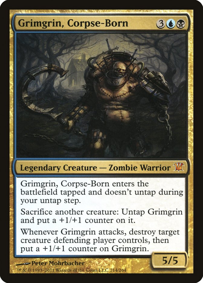 Grimgrin, Corpse-Born [Innistrad] | Gate City Games LLC