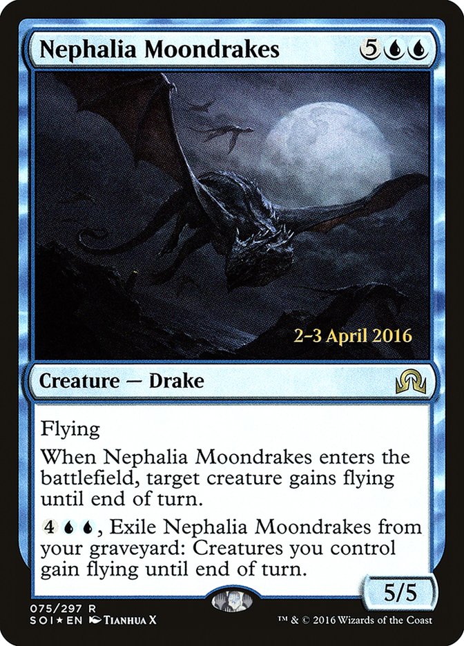 Nephalia Moondrakes [Shadows over Innistrad Prerelease Promos] | Gate City Games LLC