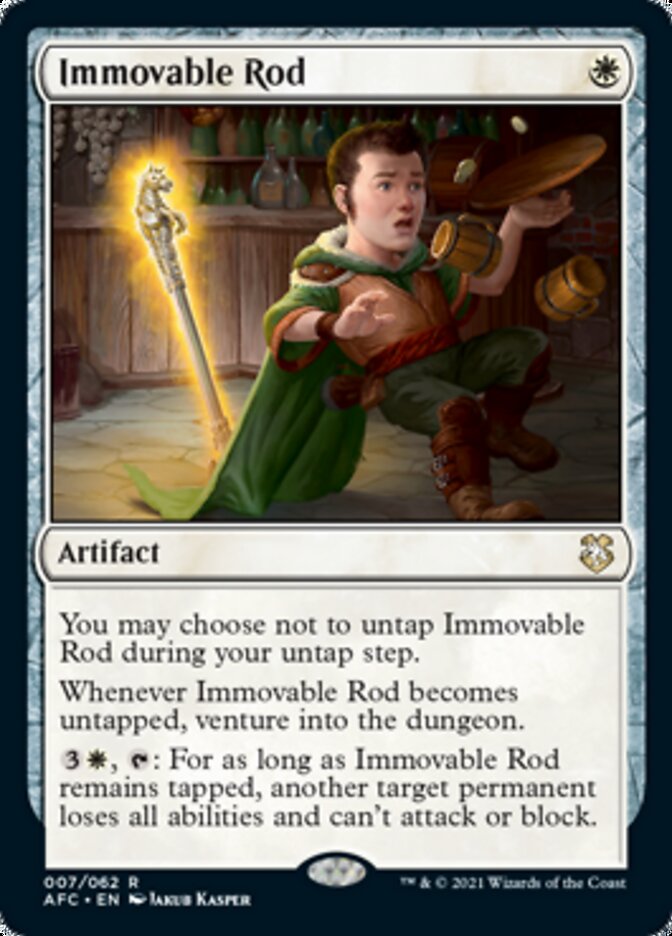 Immovable Rod [Dungeons & Dragons: Adventures in the Forgotten Realms Commander] | Gate City Games LLC