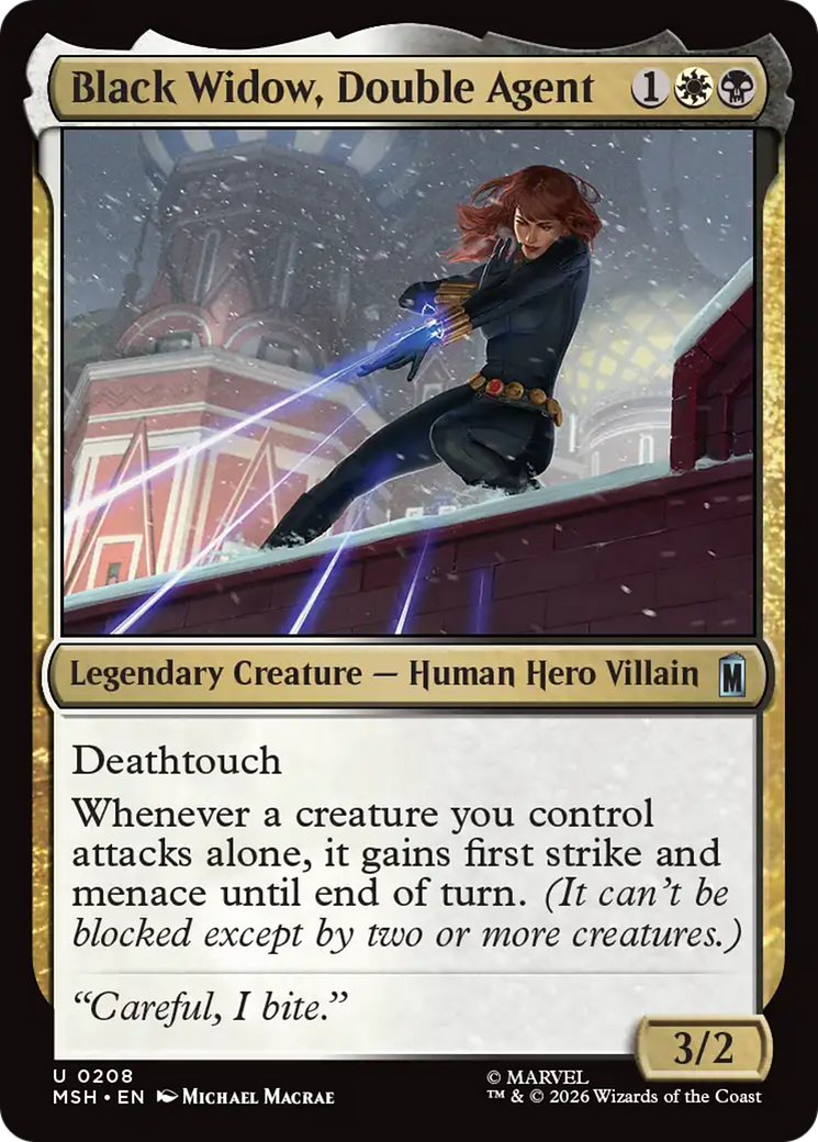 Black Widow, Double Agent [Marvel Super Heroes] | Gate City Games LLC