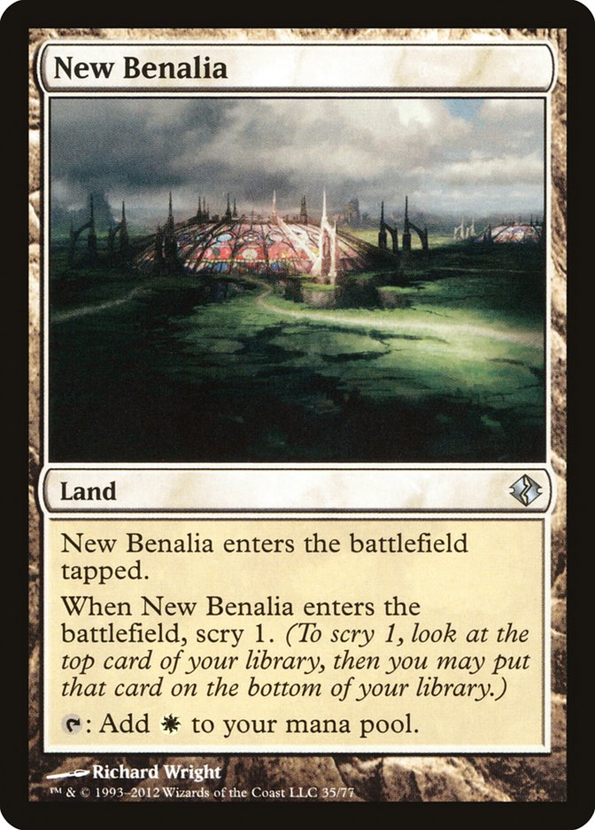 New Benalia [Duel Decks: Venser vs. Koth] | Gate City Games LLC